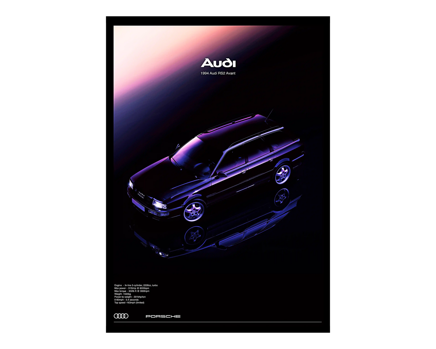 Audi RS2 Avant Poster