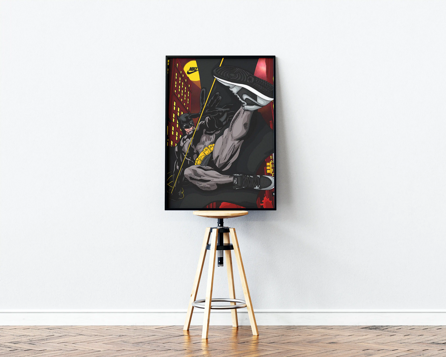 Batman Air Nike Poster