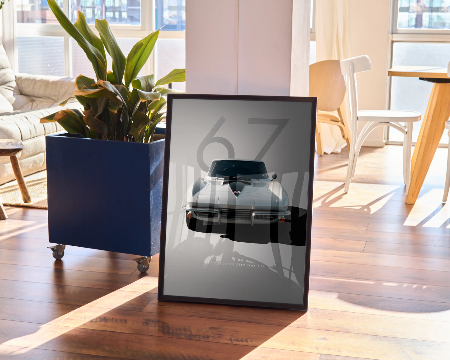 Corvette Stingray 67 Poster