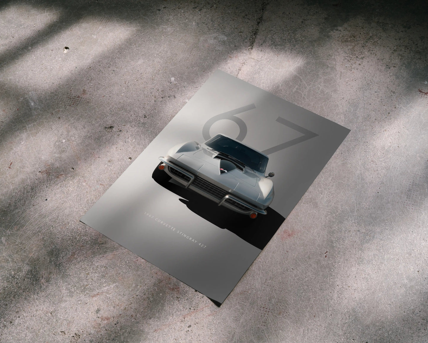 Corvette Stingray 67 Poster