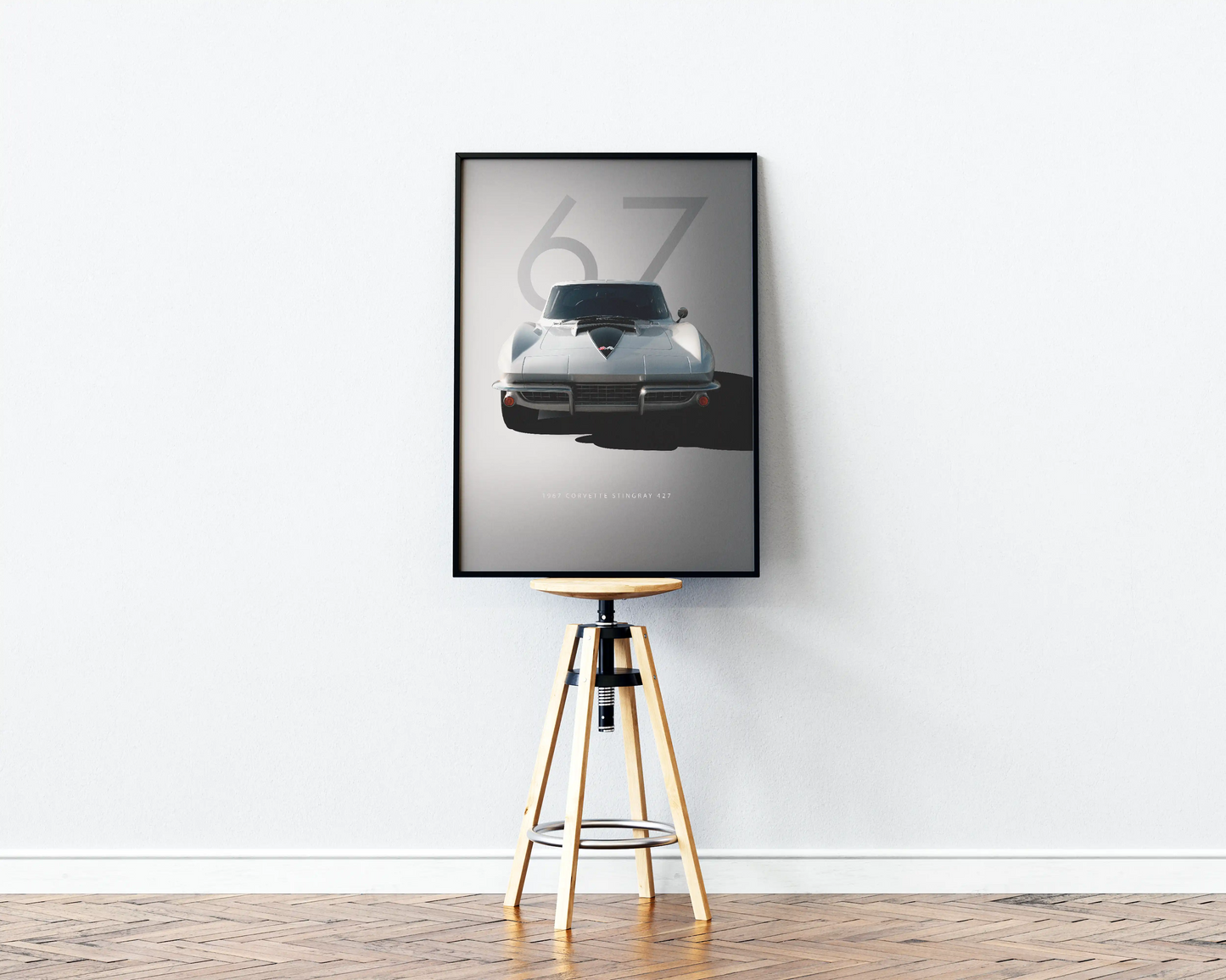 Corvette Stingray 67 Poster