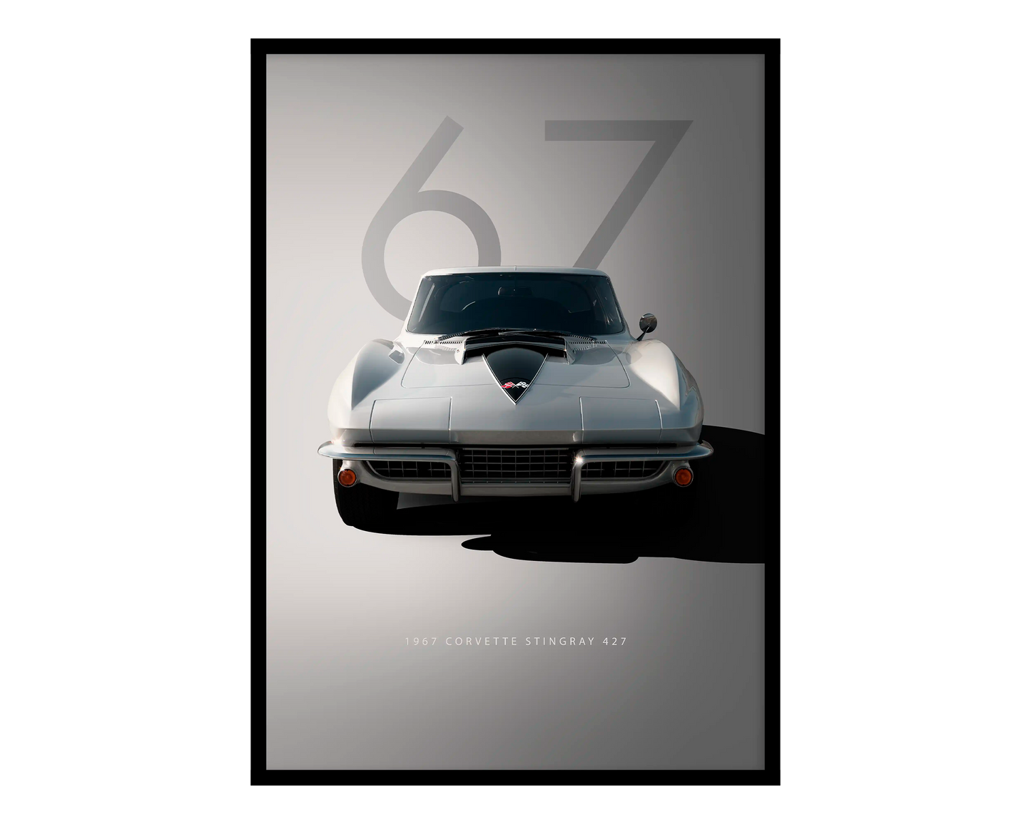 Corvette Stingray 67 Poster