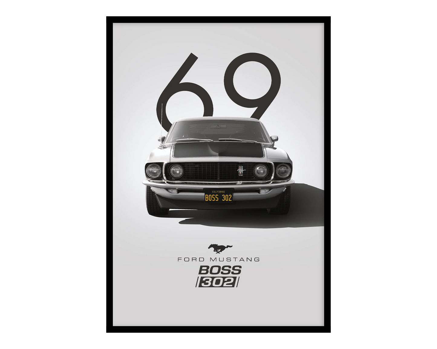 Ford Mustang Boss 302 Poster