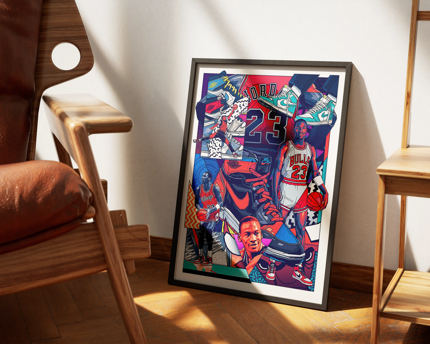 Michael Jordan Air Poster