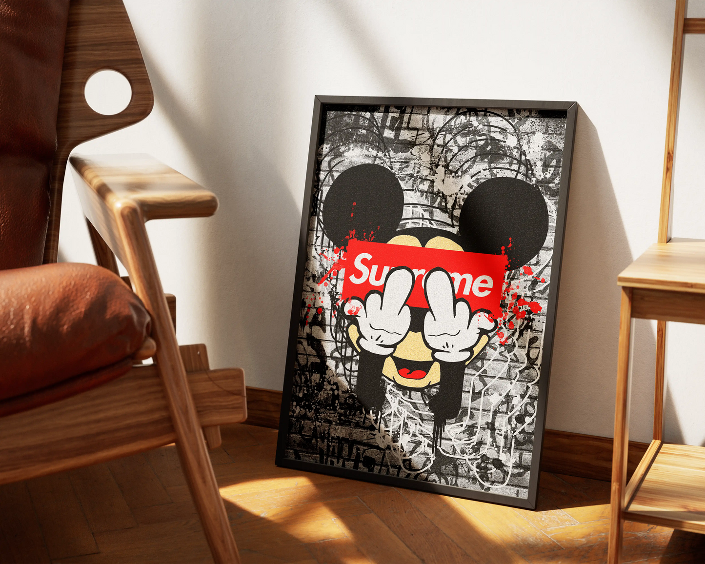 Mickey Supreme Rebel Poster