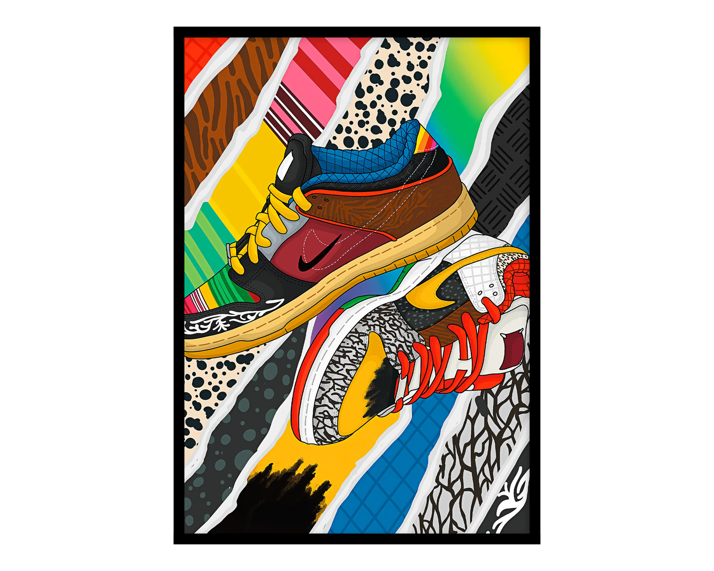 Nike Dunk What The Poster