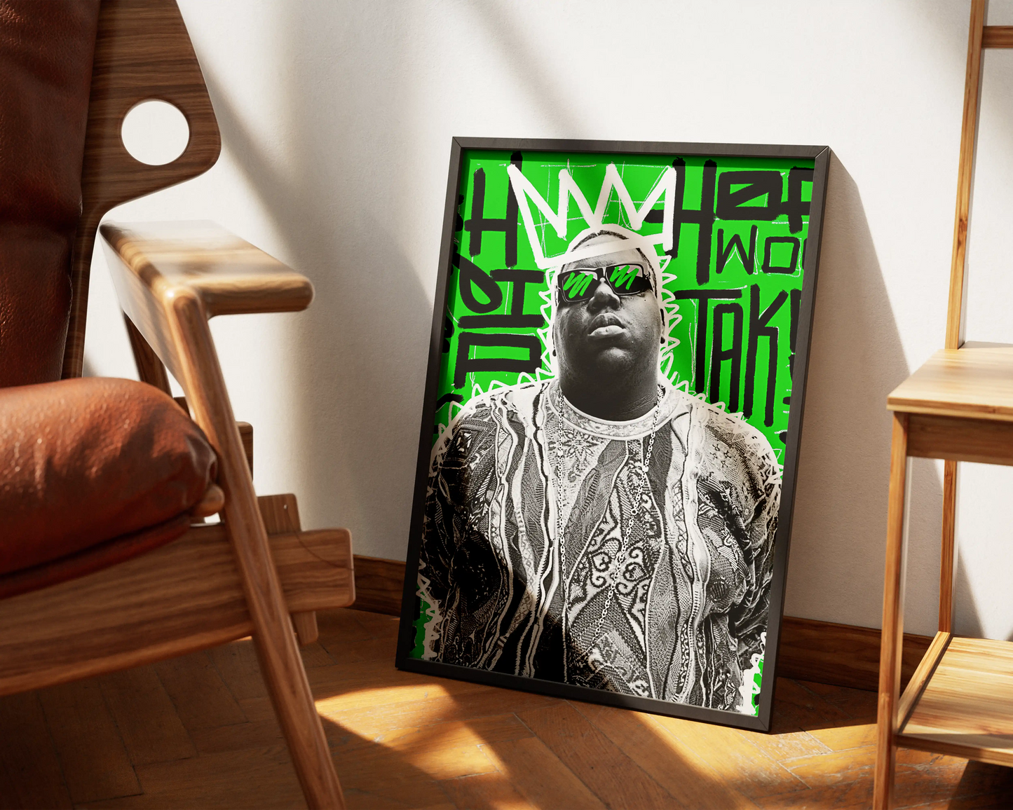 The Notorious B.I.G Neon Poster