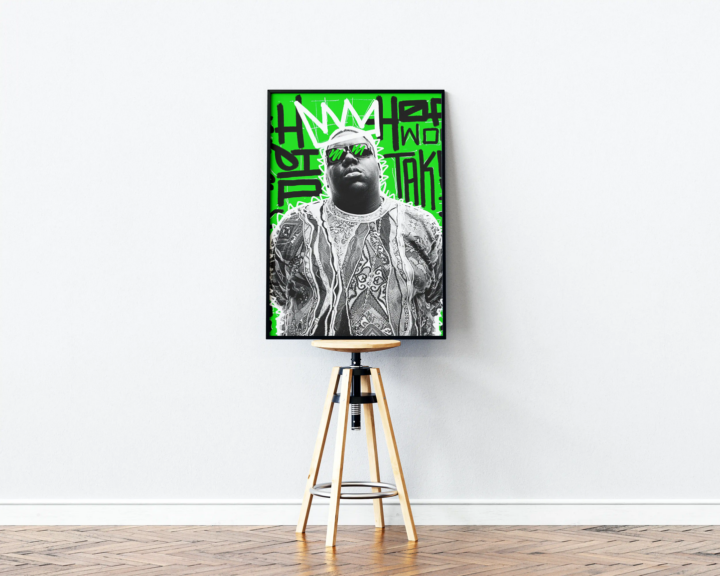 The Notorious B.I.G Neon Poster